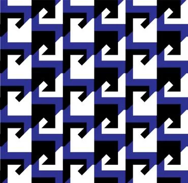 Industrial geometric seamless pattern. Modern architectural texture with square Stock Illustration