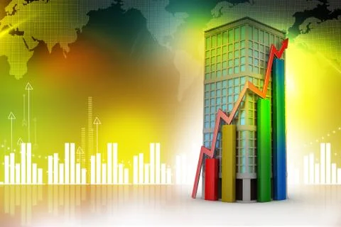Industrial growth Stock Illustration