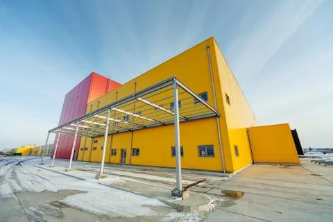 Industrial hall Stock Photos