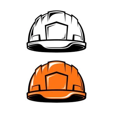 Industrial helmet Stock Illustration