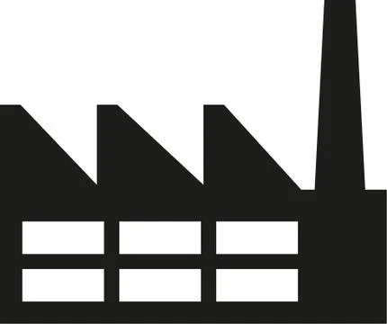 Industrial icon Illustrazione stock