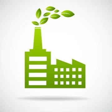 Industrial icon Stock Illustration
