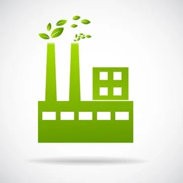 Industrial icon Stock Illustration