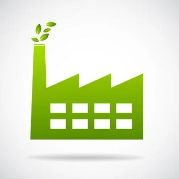 Industrial icon Stock Illustration