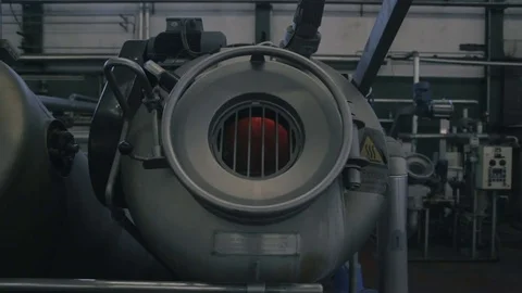 Industrial ink machine 스톡 동영상 73190524