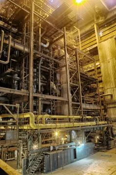 Industrial interior Stock-Fotos