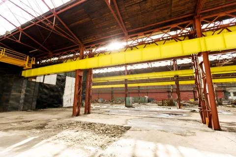 Industrial interior Stock Photos