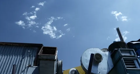 Industrial Junk Yard Textures 4K / 24fps Stock Footage 97048712