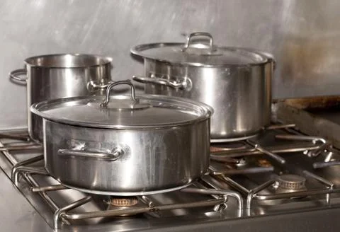 Industrial kitchen Foto stock