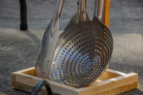 Industrial Kitchen Tools Stock Photos