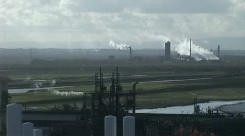 Industrial landscape Vidéo 12591213