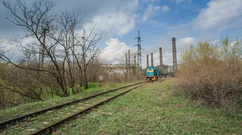 Industrial landscape Stock Footage 37163240