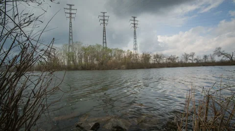 Industrial landscape Stock Footage 37163447