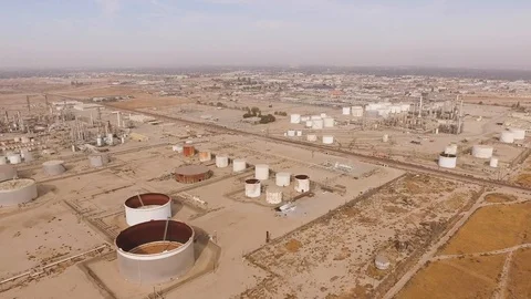 Industrial landscape Stock Footage 128005181