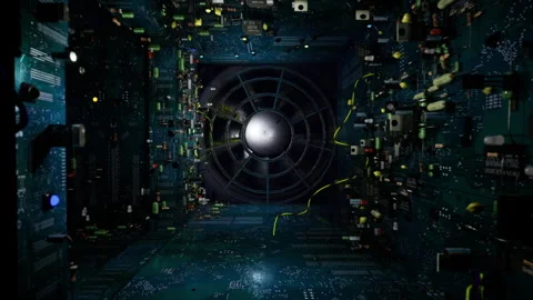 Industrial landscapes beneath blinking windows and shimmering rooftops at night Stock Footage 341819123