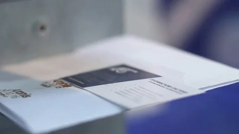 Industrial laser burning barcode Stock Footage 73386355