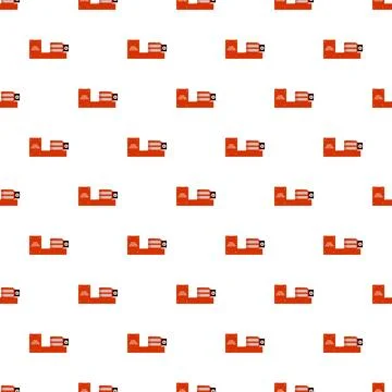 Industrial lathe machine pattern for manufacturing background Ilustración de archivo