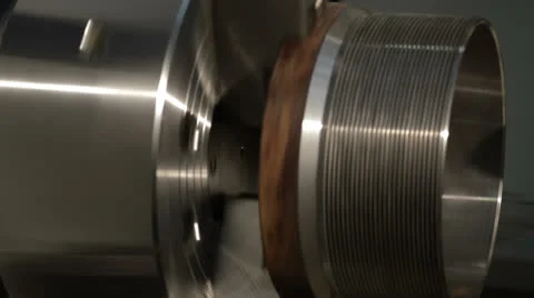 Industrial lathe vice close up Stock-Footage 24822736