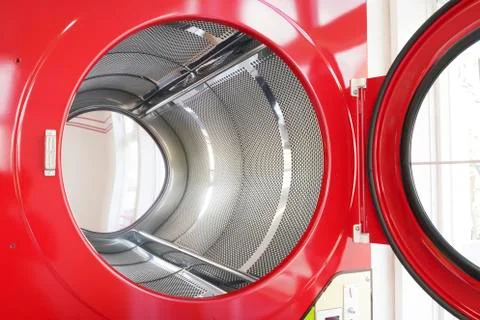 Industrial laundry machine Stock Photos