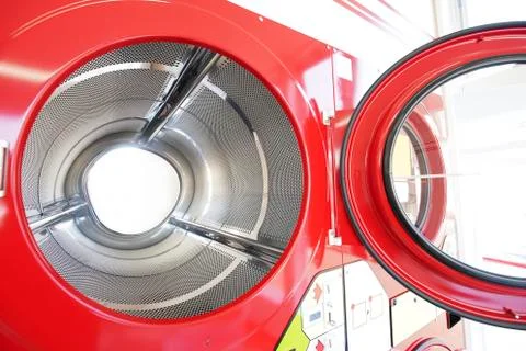 Industrial laundry machine Stock Photos