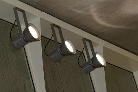 Industrial lights Stock Photos
