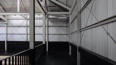 Industrial loft cafe &amp; Studio Stock Photos