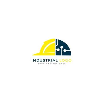 INDUSTRIAL LOGO Stock Illustration