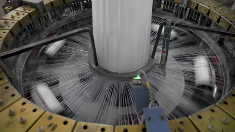 Industrial Loom Stock Footage 230067872