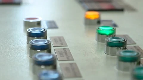 Industrial Machine Control Panel 스톡 동영상 220512053