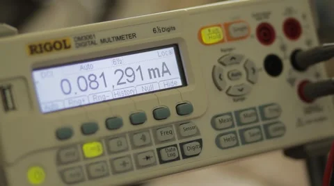 Industrial machine display Stock Footage 62402278