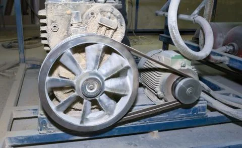 Industrial machine Foto stock