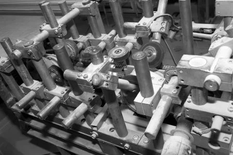 Industrial machine Foto stock