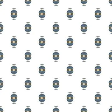 Industrial machine piston working seamless pattern background Illustrazione stock