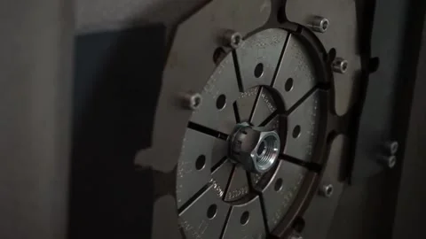 Industrial machine at work Stock Footage 163566657