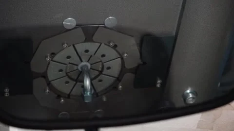 Industrial machine at work Stock Footage 163566660