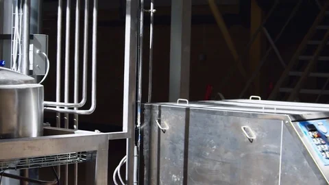 Industrial Machinery in Facility Stock Footage 81698633