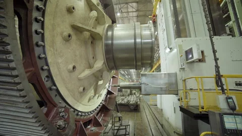 Industrial Machinery Functioning Effectively at a Manufacturing Facility with 動画素材 285700528