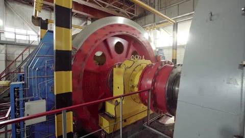 Industrial Machinery in an Operational Setting for Enhanced Efficiency and Stock Footage 281713244