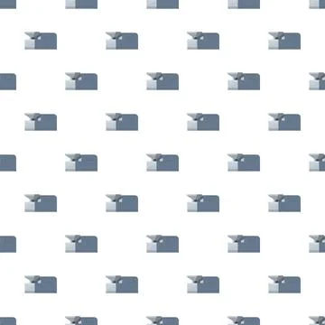 Industrial machinery processor pattern seamless manufacturing background Stock Illustration