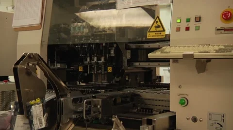Industrial Machinery At Work Stock Footage 43070953