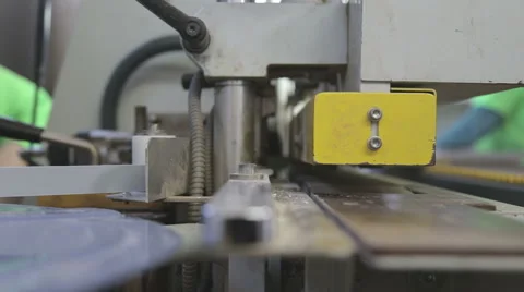 Industrial machines in action Stock Footage 60401280