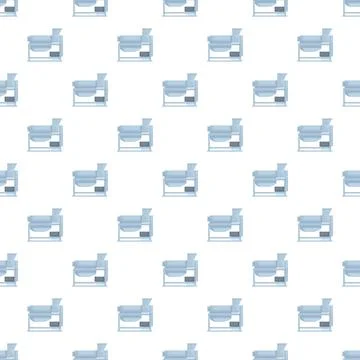 Industrial manufacturing equipment seamless pattern repeating background 库存插图
