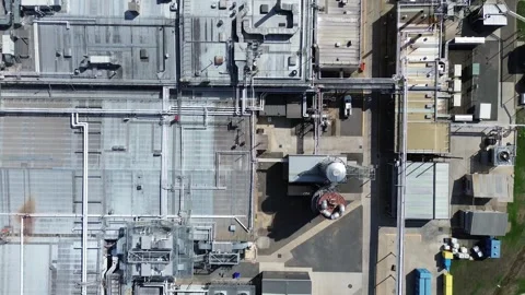 Industrial Manufacturing Facility Stock Footage 332746404