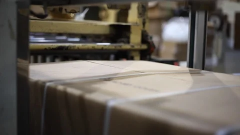 Industrial master package sealing 1 Stock Footage 104872857