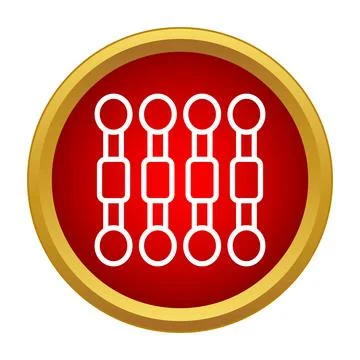Industrial mechanical components icon representing engineering processes an.. イラスト素材