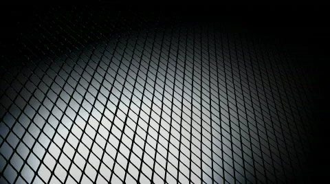 Industrial Metal Grid Background LOOP Video stock 377648