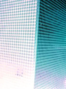Industrial Metal Lined Background in Gradient Pattern 写真素材