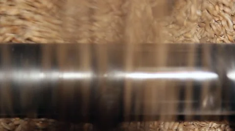 Industrial mill for grinding wheat Stock Footage 42236149
