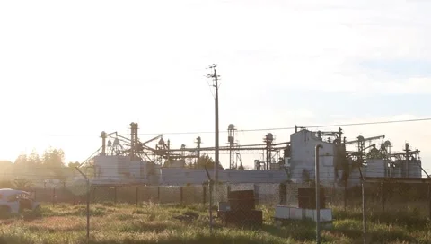 Industrial Milling Stock Footage 2416765