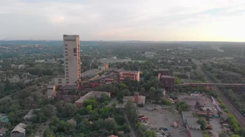 Industrial Mining Conveyor Stock Footage 137011288
